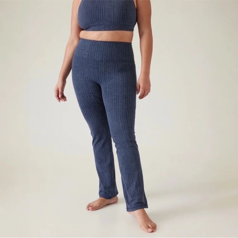 Athleta Elation Textured Straight Leg 1X NWT - Picture 1 of 5